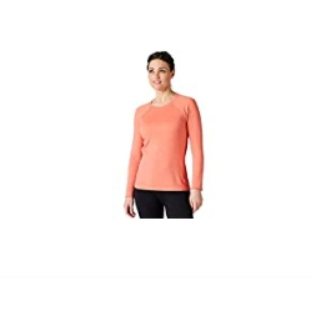 Smartwool Merino 250 Base Layer Crew Sunset Coral Heather XL